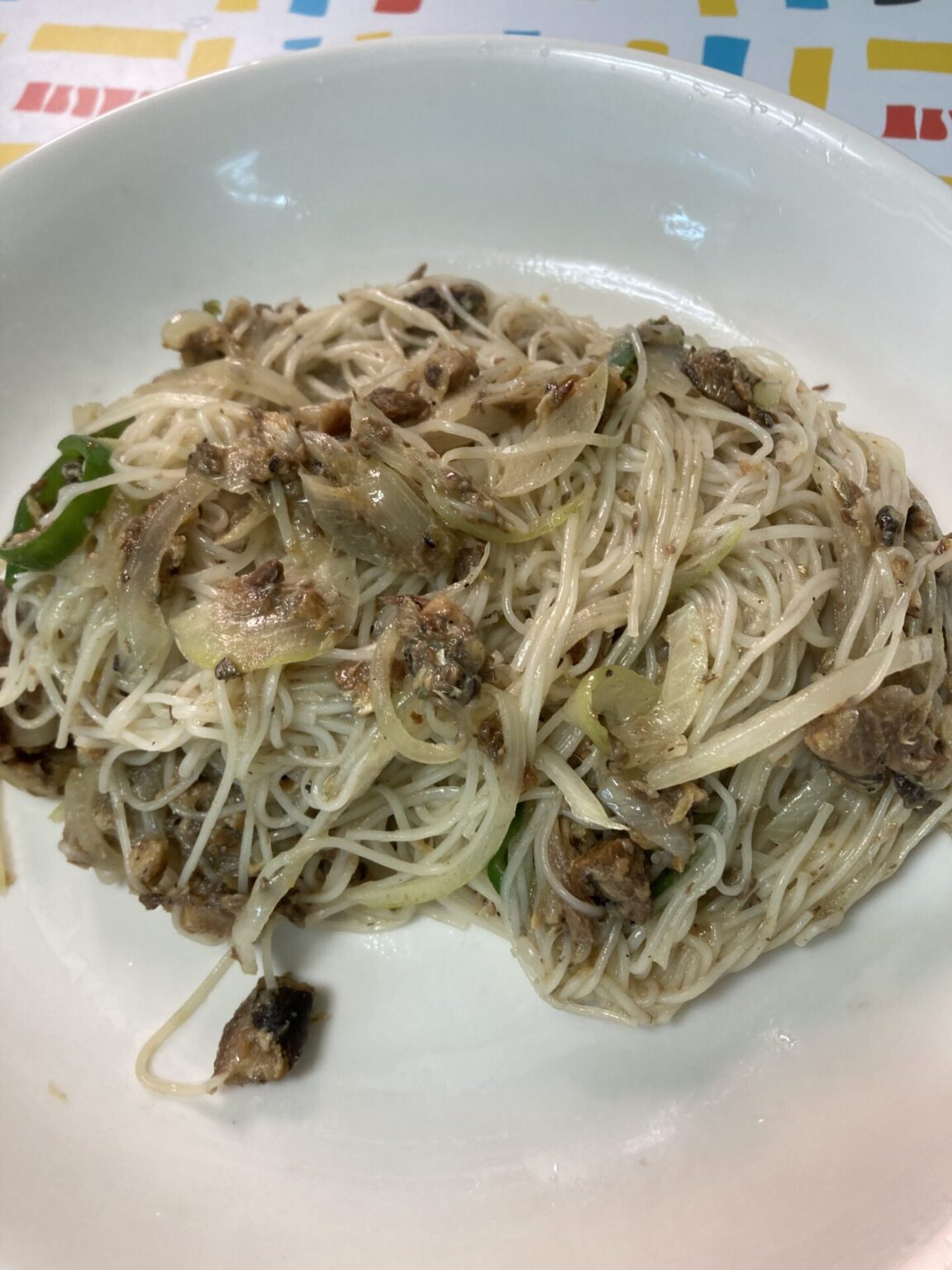 日本のいわし（梅じそ風味）の焼き素麺